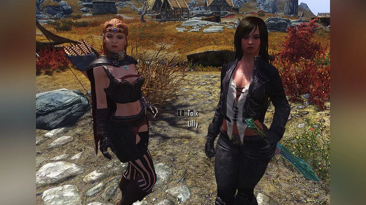 The Elder Scrolls 5: Skyrim Legendary Edition — Лилли - полностью озвученная женщина-курьер
