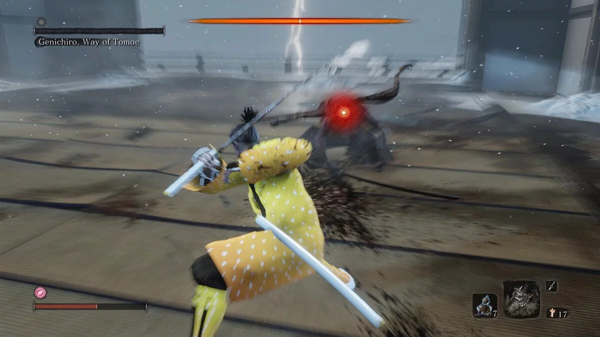 Sekiro: Shadows Die Twice — Меч Хаори Зеницу Агацума