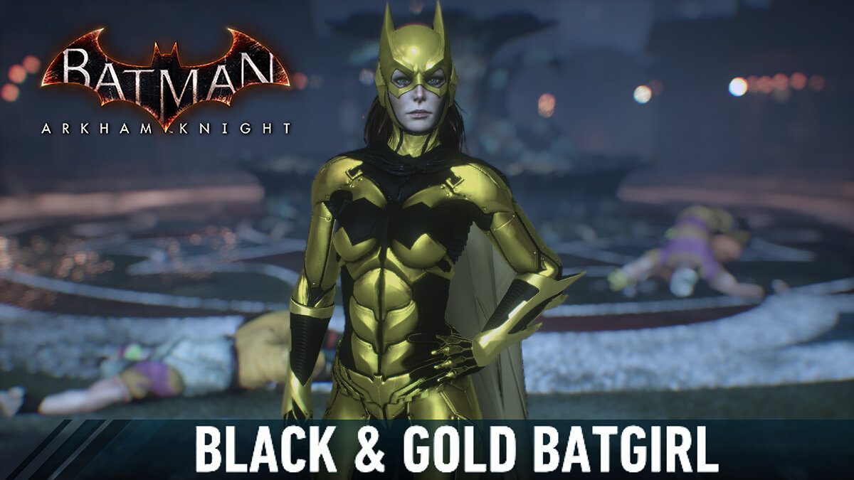Batman: Arkham Knight Game of the Year Edition — Черно-золотая Бэтгерл