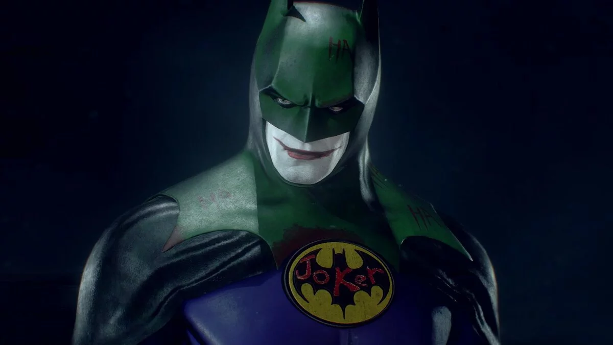 Batman: Arkham Knight Game of the Year Edition — Бэтмен в костюме Джокера
