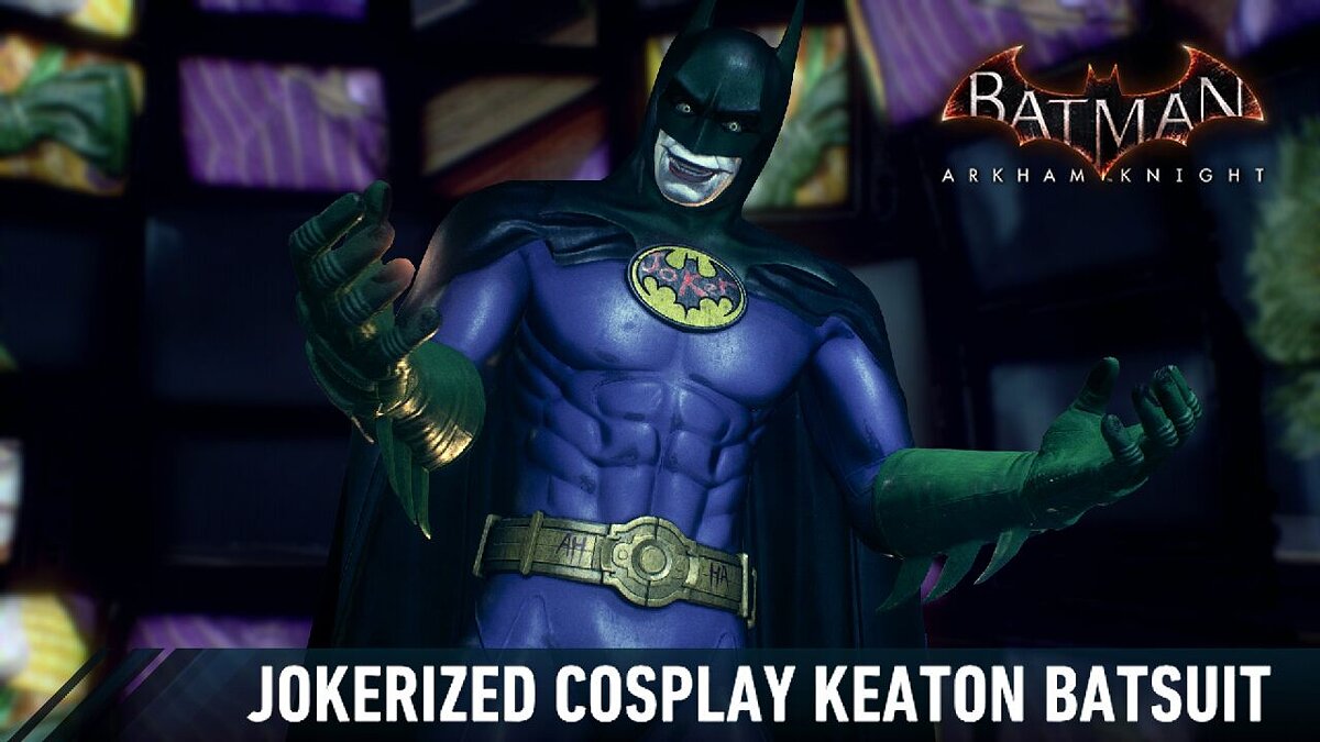 Batman: Arkham Knight Game of the Year Edition — Бэтмен в костюме Джокера