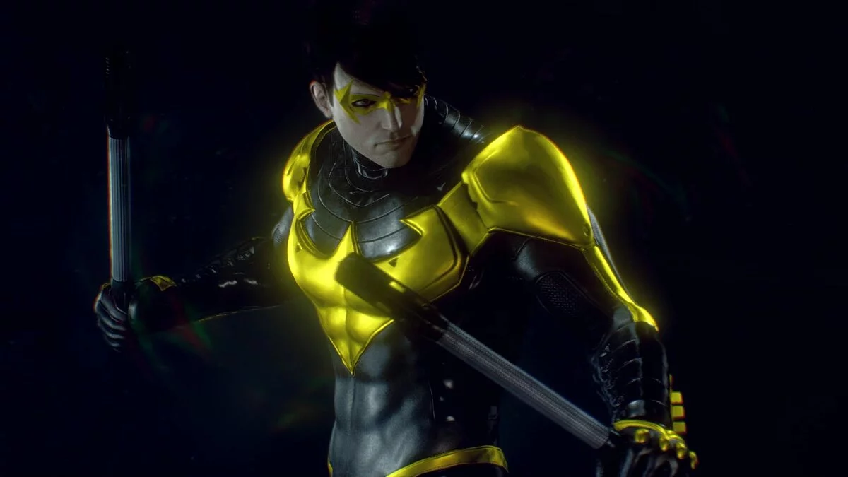 Batman: Arkham Knight Game of the Year Edition — Черно-золотой Найтвинг