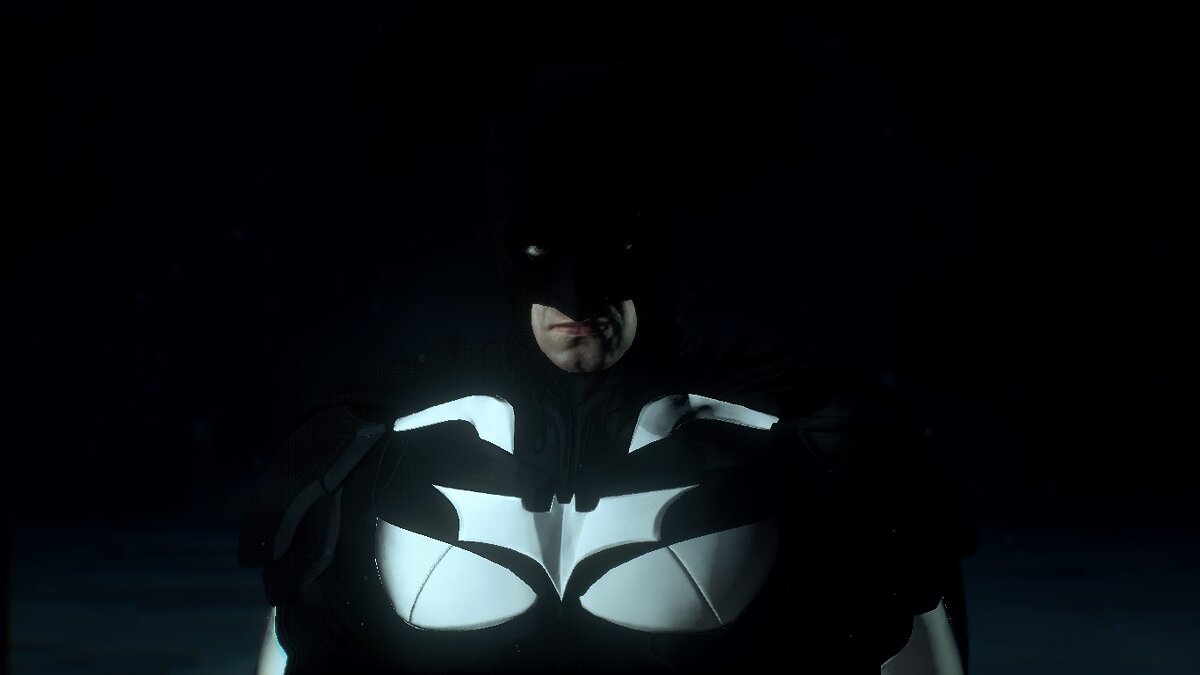 Batman: Arkham Knight Game of the Year Edition — Черно-белый Бэтмен