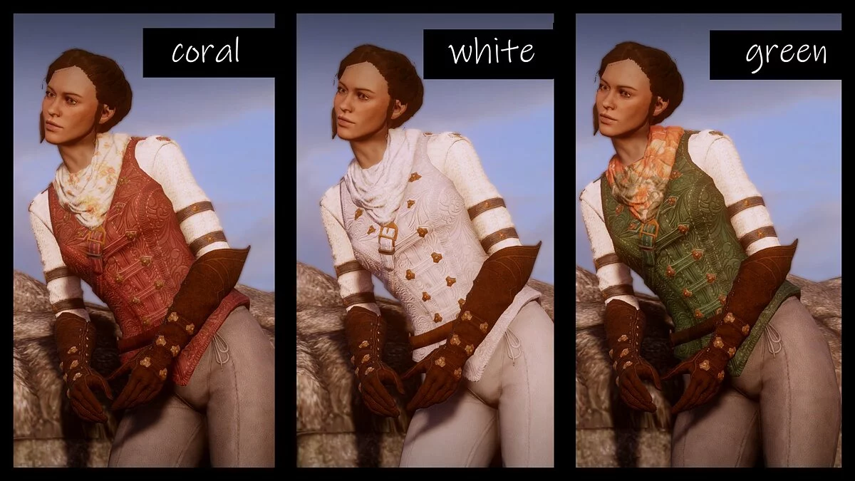 Dragon Age: Inquisition — Цветочная верхняя одежда