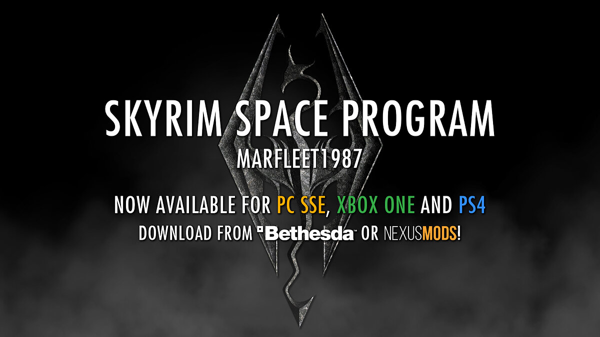 Elder Scrolls 5: Skyrim Special Edition — Космическая программа Скайрима