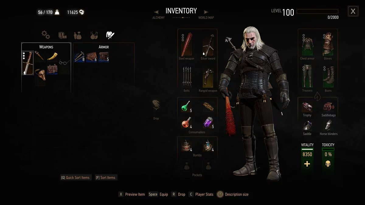 The Witcher 3: Wild Hunt — Люсиль из Ходячих Мертвецов