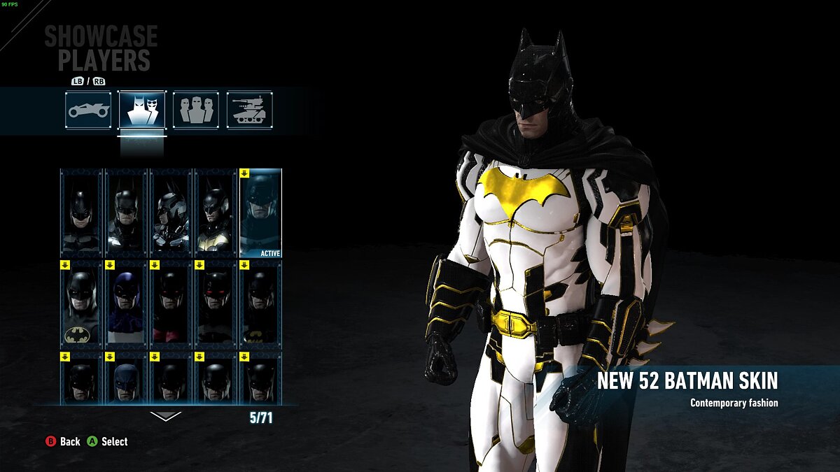 Batman: Arkham Knight Game of the Year Edition — Бело-золотой Бэтмен