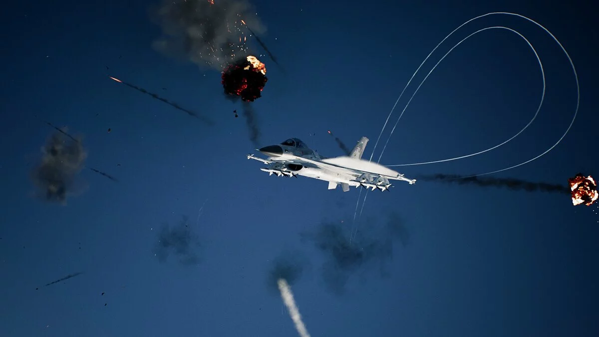 Ace Combat 7: Skies Unknown — Агрессивный серый камуфляж