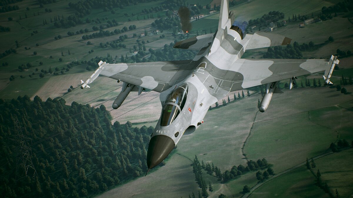 Ace Combat 7: Skies Unknown — Агрессивный серый камуфляж