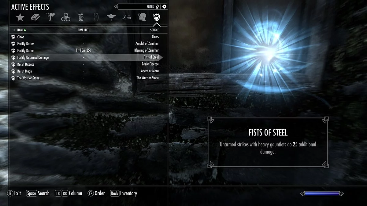 The Elder Scrolls 5: Skyrim Legendary Edition — Улучшенный навык стальные кулаки