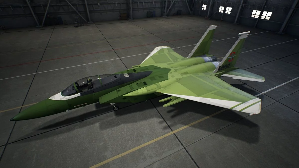 Ace Combat 7: Skies Unknown — Раскраска в стиле игры «Mobile Suit Gundam SEED»