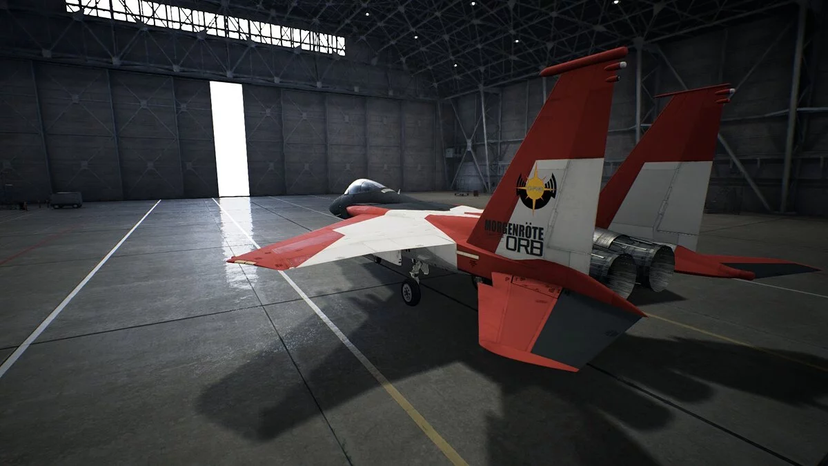 Ace Combat 7: Skies Unknown — Раскраска в стиле игры «Mobile Suit Gundam SEED»