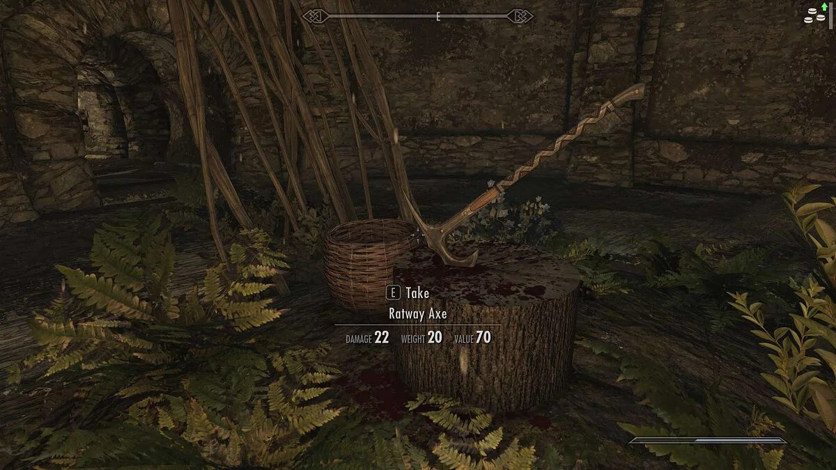 The Elder Scrolls 5: Skyrim Legendary Edition — Уникальный топор - Крысиный путь