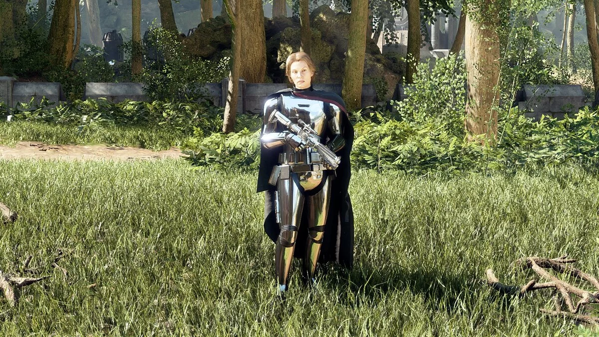 Star Wars: Battlefront 2 — Капитан Фазма без шлема