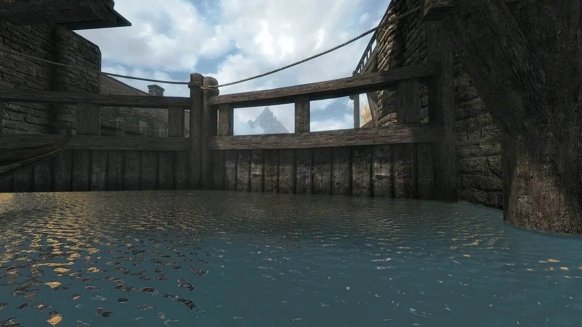 Elder Scrolls 5: Skyrim Special Edition — Реалистичные волны в Рифтене
