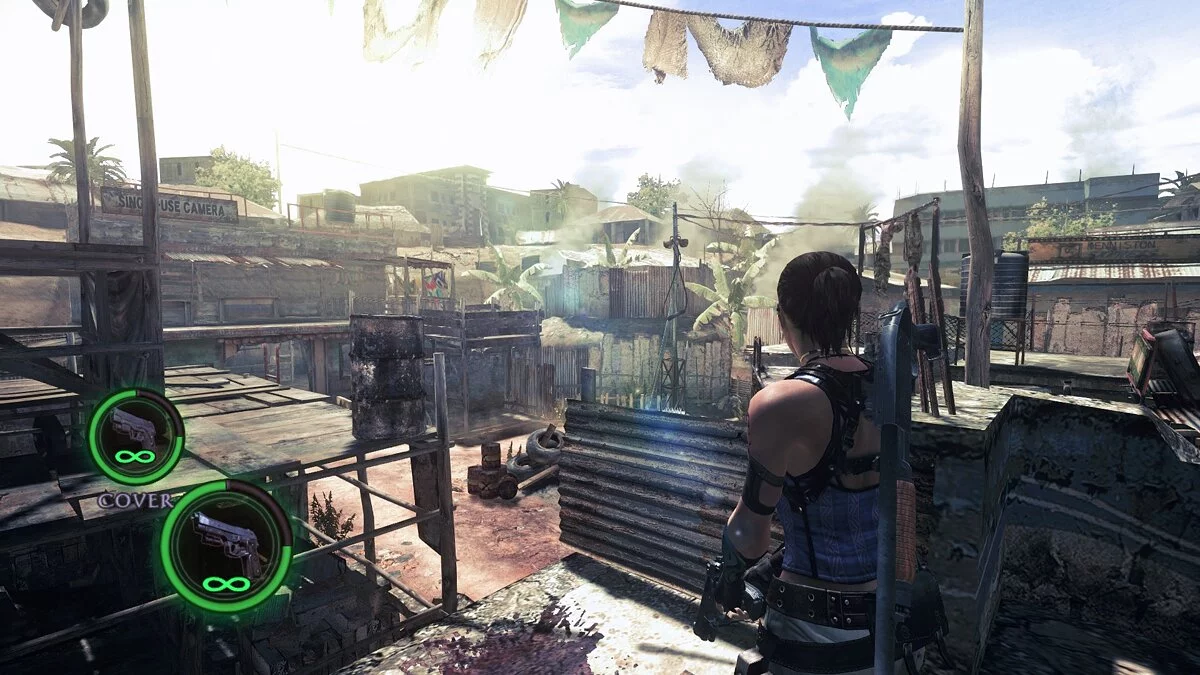 Resident Evil 5 — Исправление зеленого оттенка