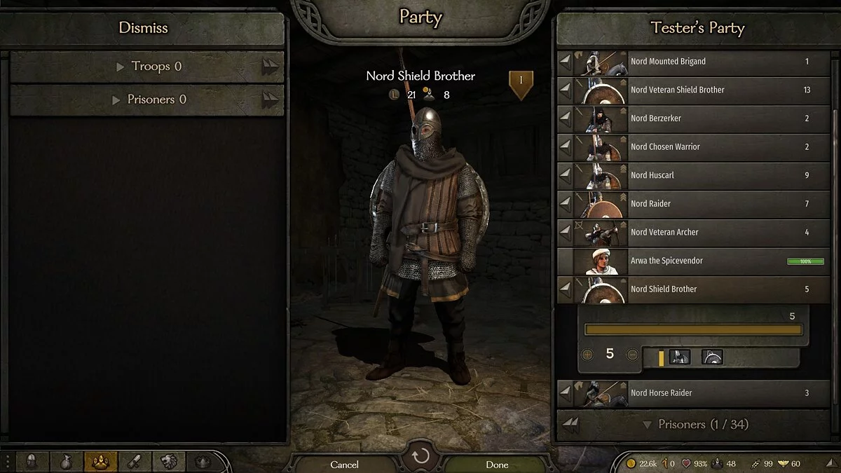 Mount & Blade 2: Bannerlord — Наемники норды