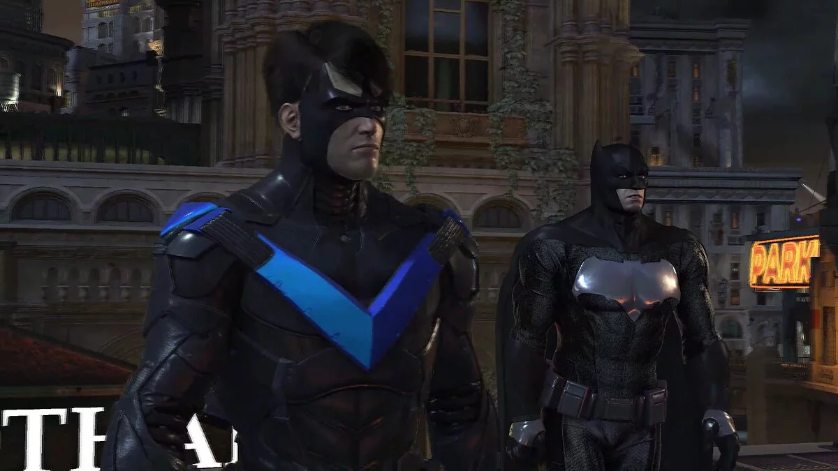 Batman: Arkham Knight Game of the Year Edition — Костюм черный с серебряными вставками