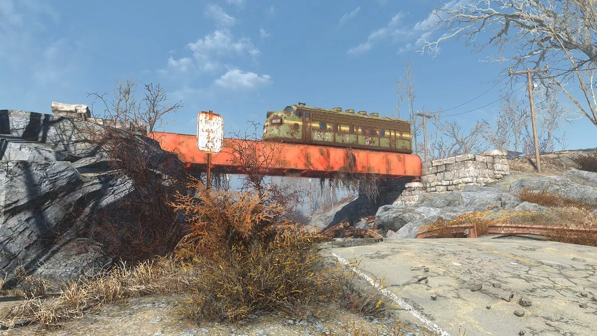 Fallout 4: Game of the Year Edition — Поезда из игры «Fallout New Vegas»