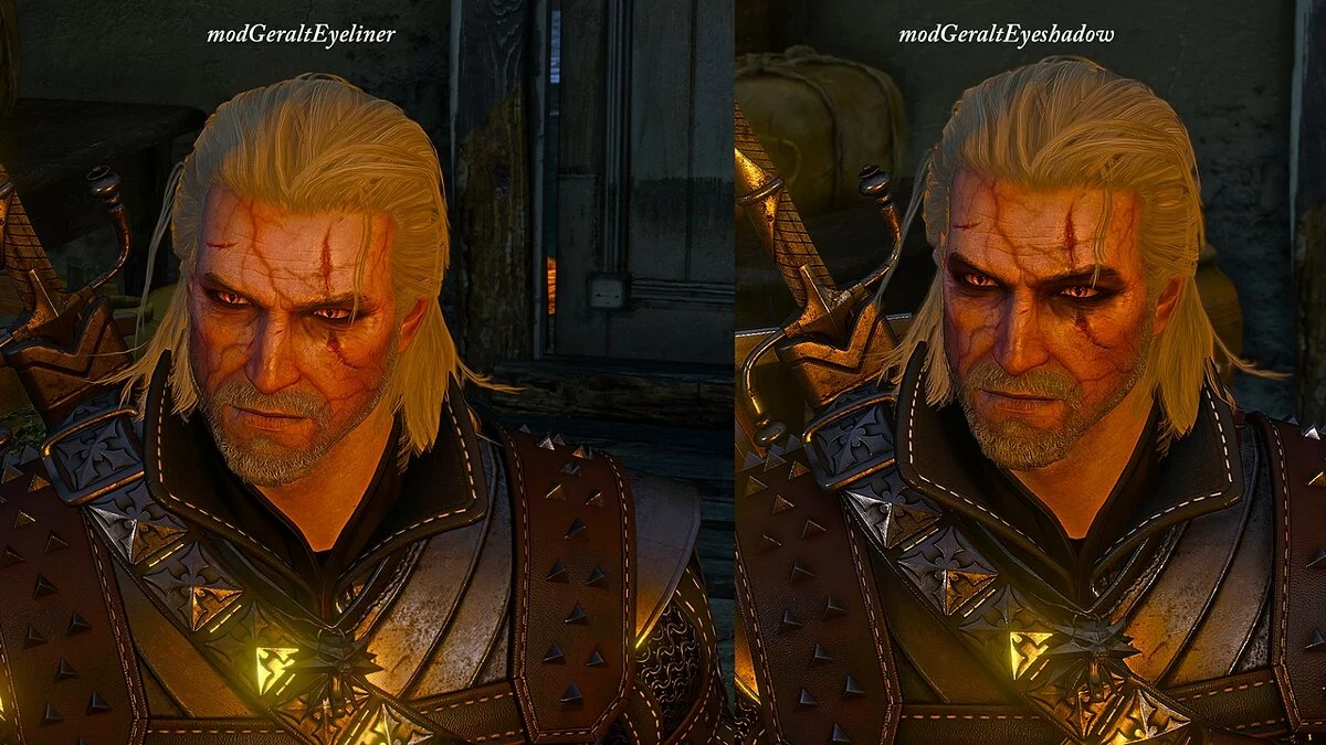 The Witcher 3: Wild Hunt - Complete Edition — Затенения вокруг глаз