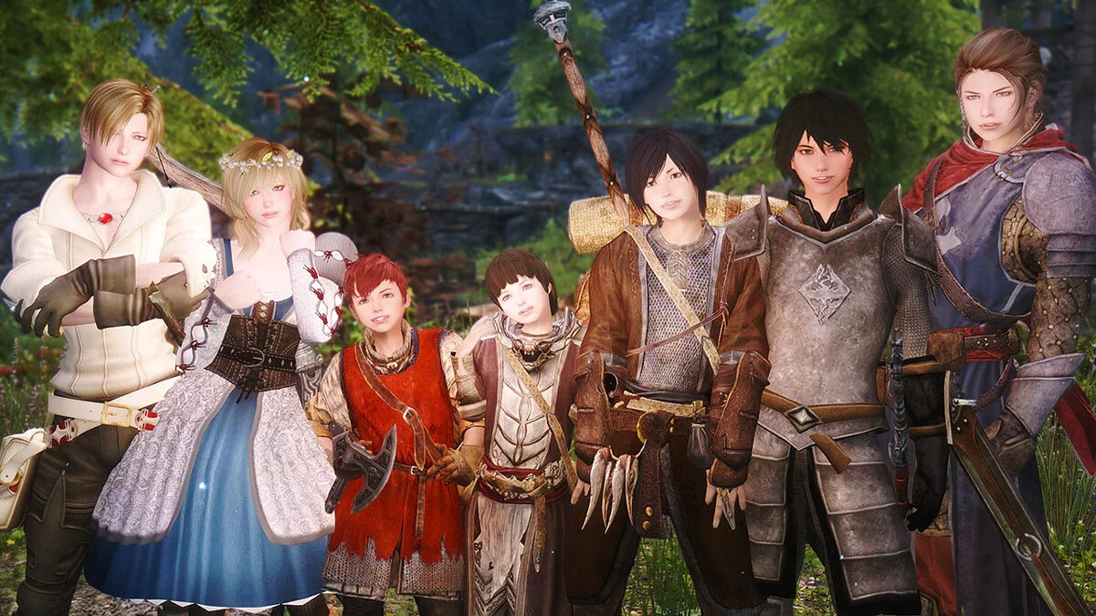 Elder Scrolls 5: Skyrim Special Edition — Семь компаньонов