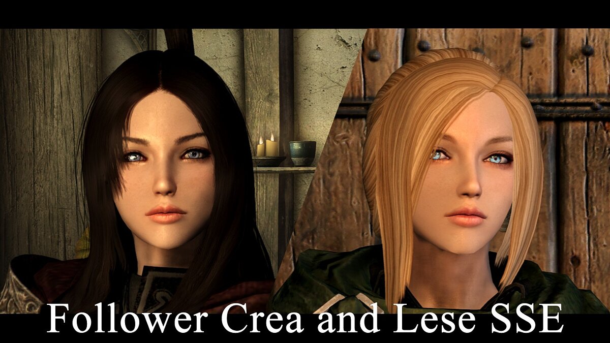 Elder Scrolls 5: Skyrim Special Edition — Компаньоны Креа и Лиз