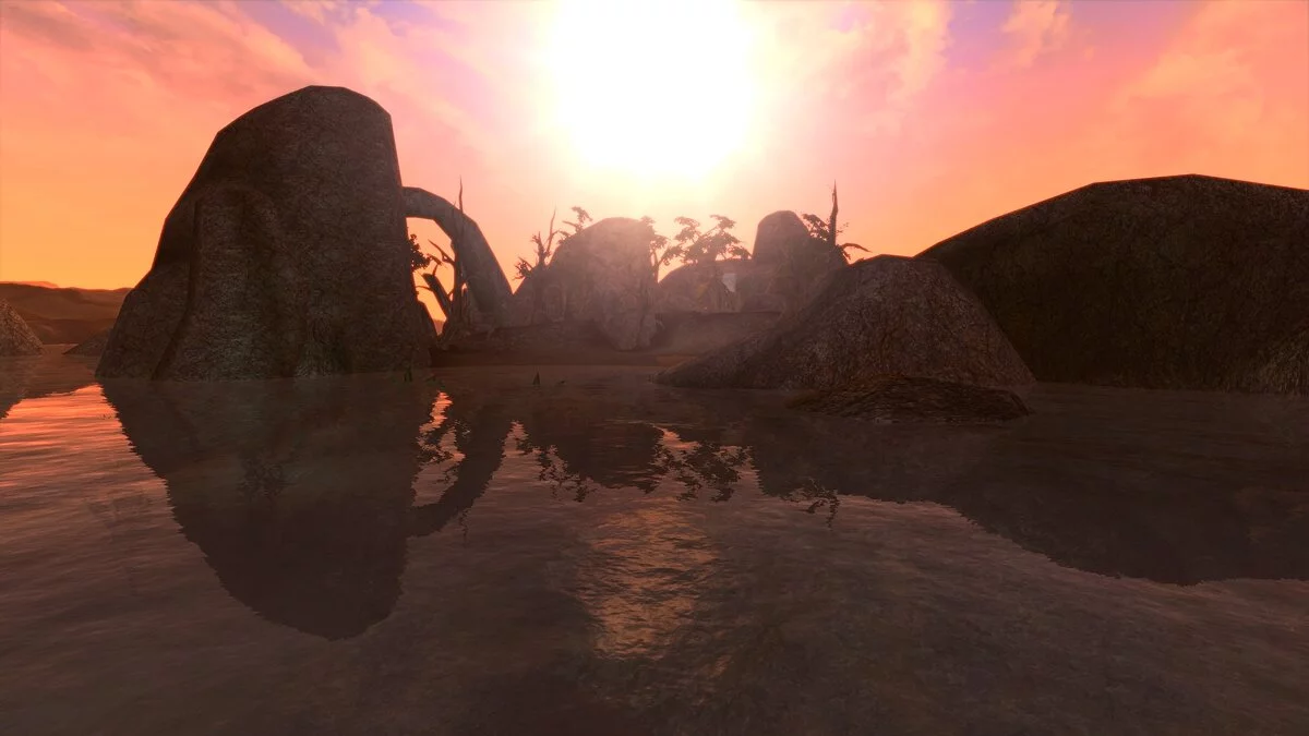 Elder Scrolls 3: Morrowind — Реалистичная вода