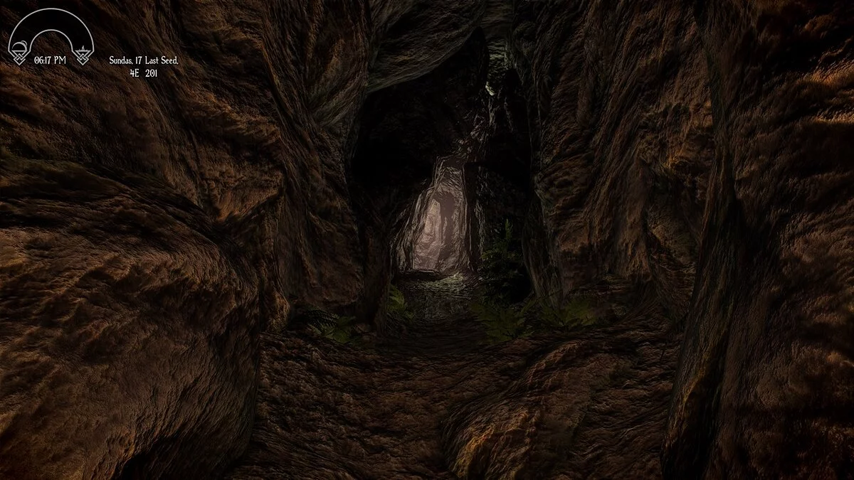 The Elder Scrolls 5: Skyrim Legendary Edition — Пещеры в 4K