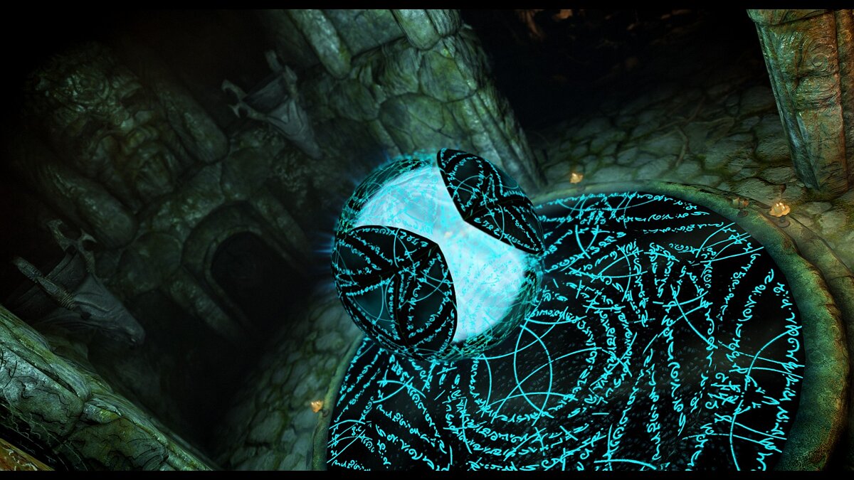 The Elder Scrolls 5: Skyrim Legendary Edition — Разные цвета для ока магнуса