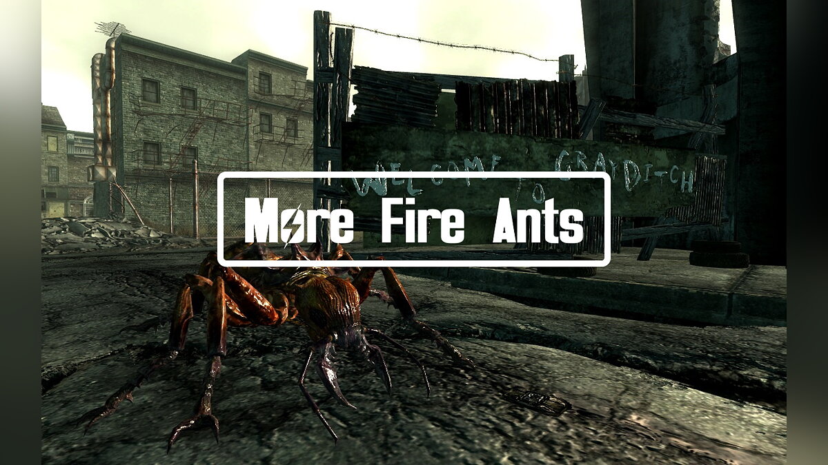 Fallout 3 — Больше огненных муравьев