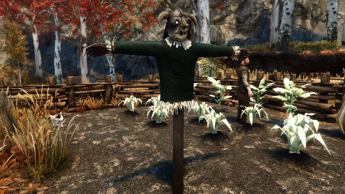 Elder Scrolls 5: Skyrim Special Edition — Пугала на огородах