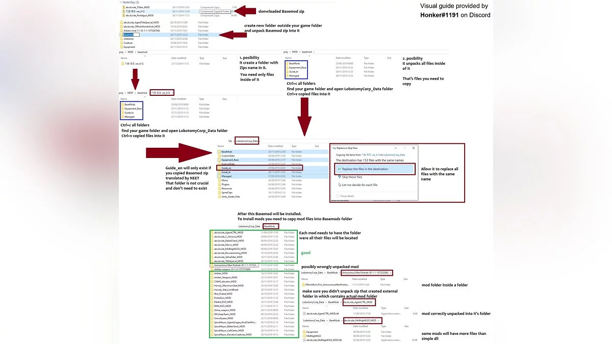Lobotomy Corporation — Basemod - инструмент для моддинга