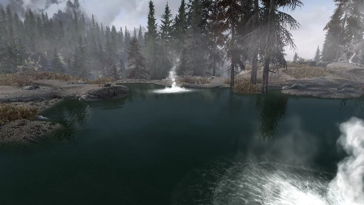 Elder Scrolls 5: Skyrim Special Edition — Улучшенные горячие источники