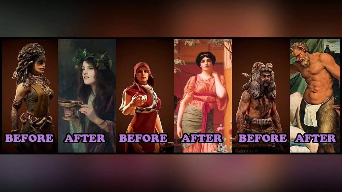 Total War Saga: Troy — Портреты агентов неоклассицизма