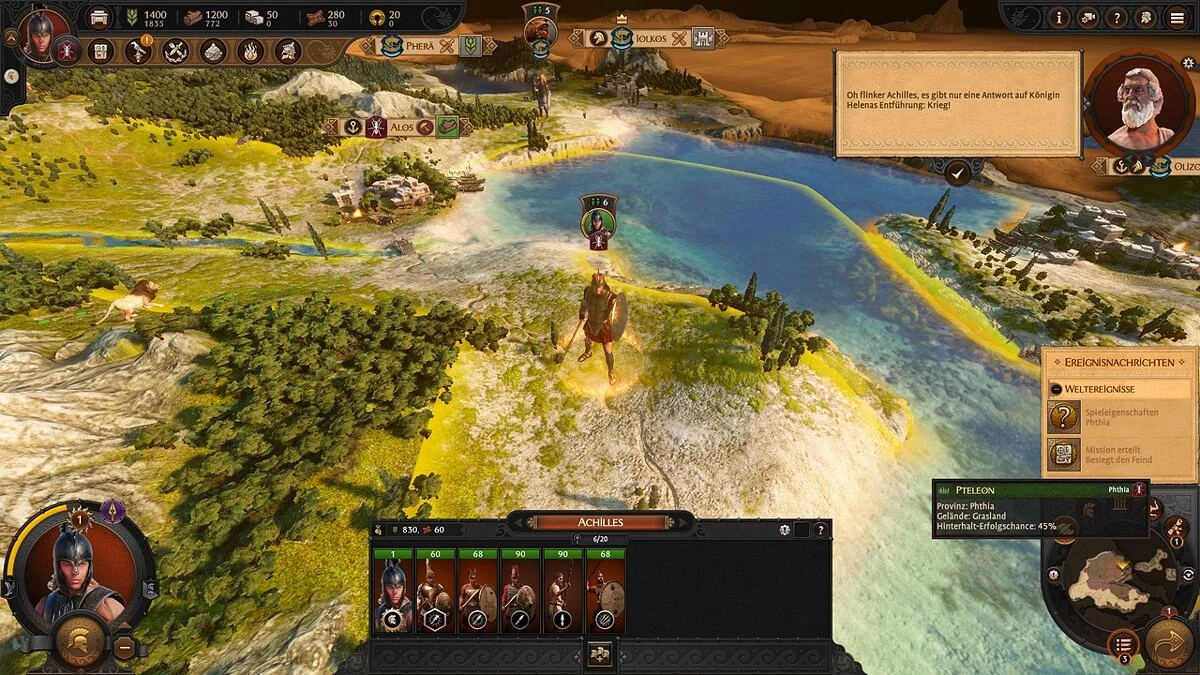 Total War Saga: Troy — Новые портреты героев