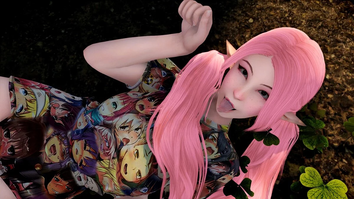 Elder Scrolls 5: Skyrim Special Edition — Belle Delphine - пресет для главного героя