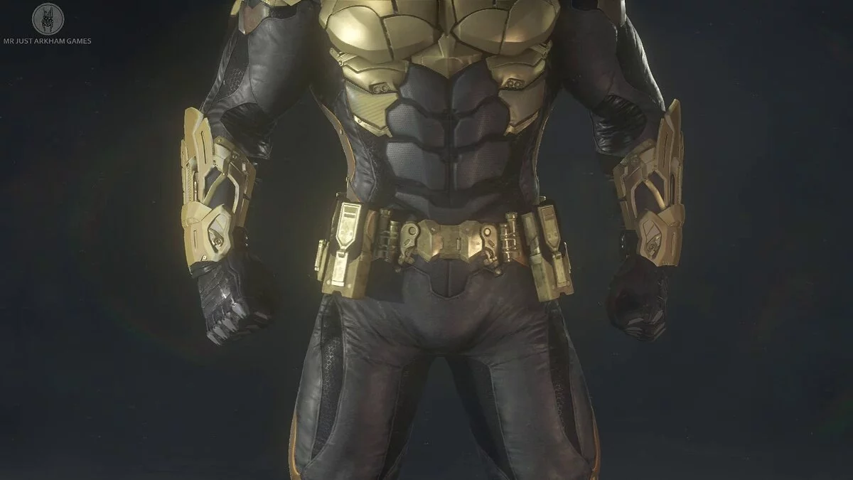 Batman: Arkham Knight Game of the Year Edition — Позолоченный боевой костюм