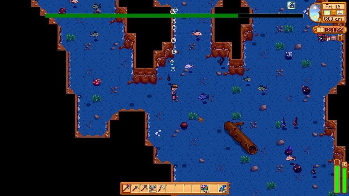 Stardew Valley — Плавание