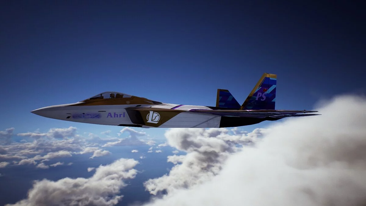 Ace Combat 7: Skies Unknown — Раскраска в стиле игры League of Legends