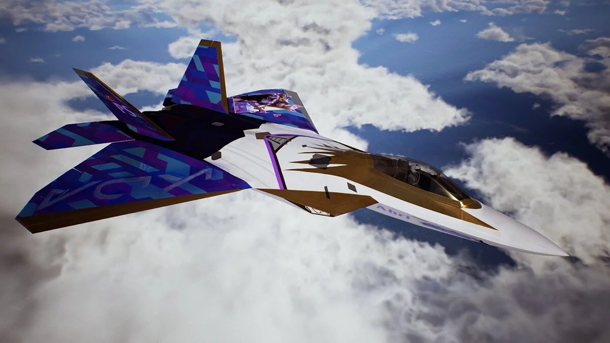 Ace Combat 7: Skies Unknown — Раскраска в стиле игры League of Legends