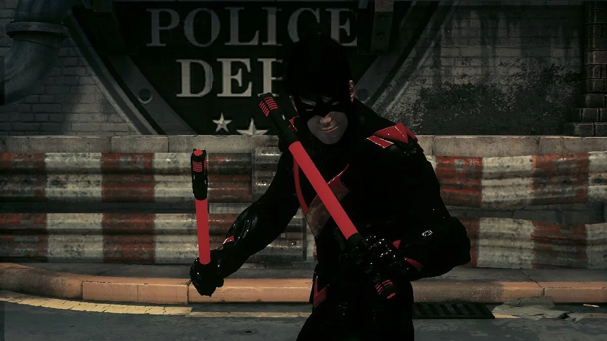 Batman: Arkham Knight Game of the Year Edition — Разные цвета для оружия Найтвинга