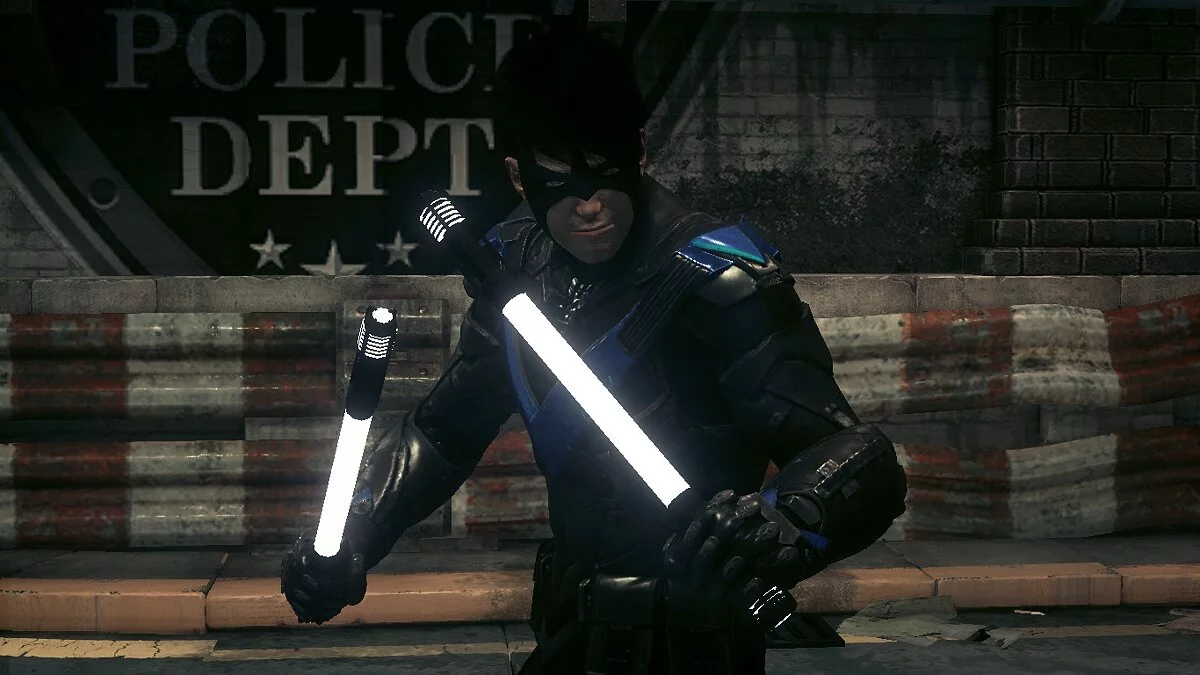 Batman: Arkham Knight Game of the Year Edition — Разные цвета для оружия Найтвинга