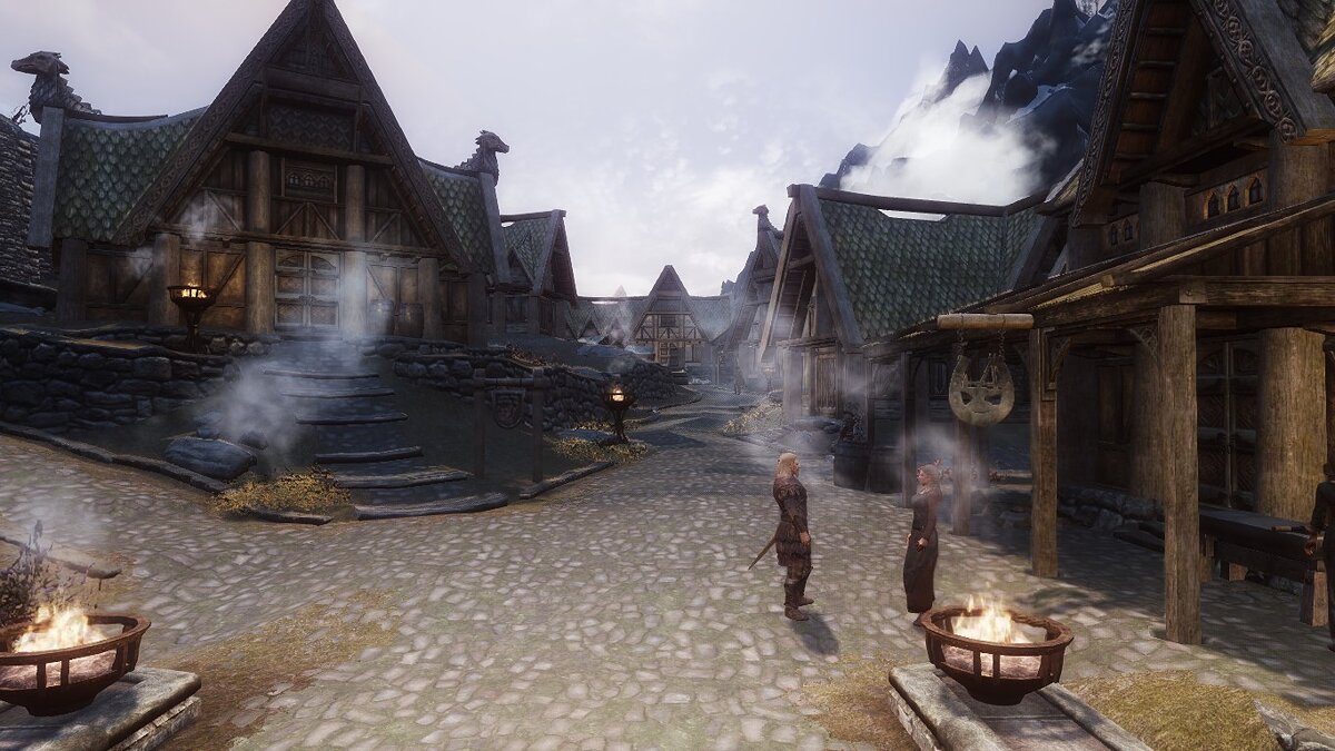 Elder Scrolls 5: Skyrim Special Edition — Чистые города