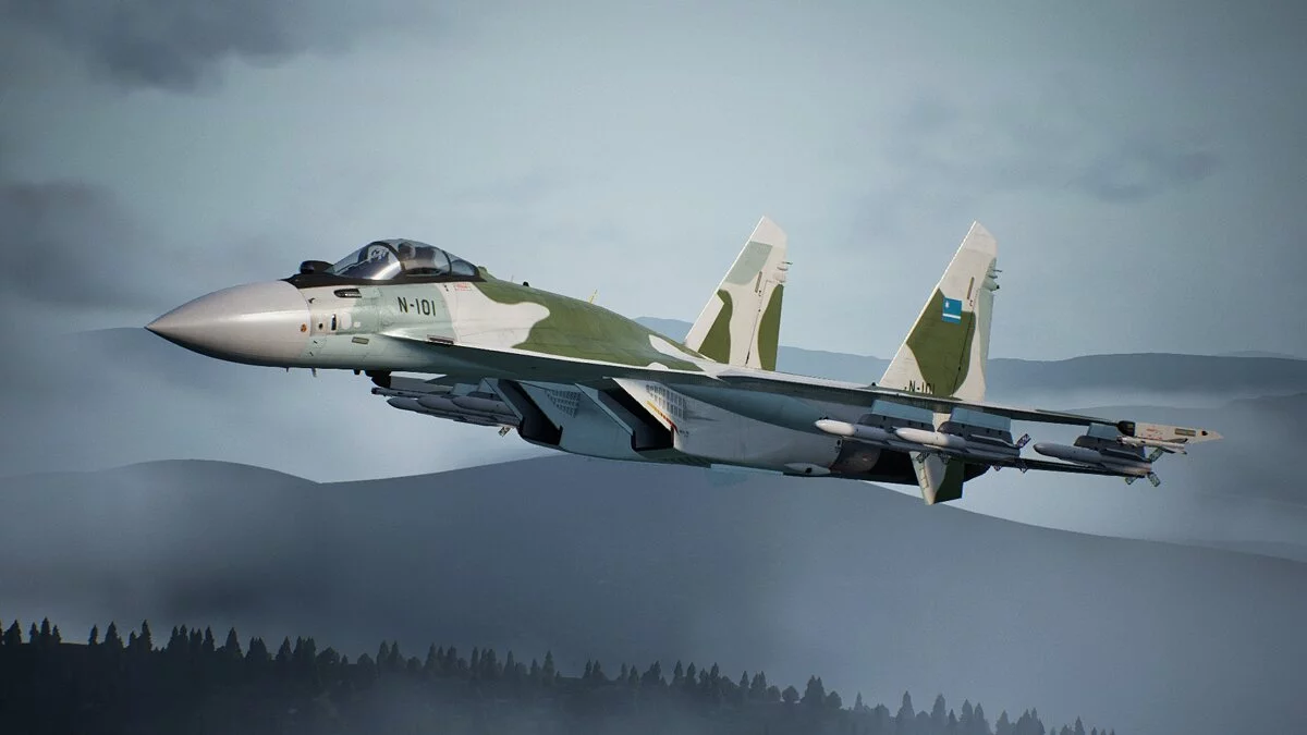 Ace Combat 7: Skies Unknown — Узбекский камуфляж