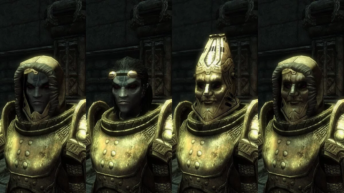 Elder Scrolls 5: Skyrim Special Edition — Двемерский шлем в духе Морровинда