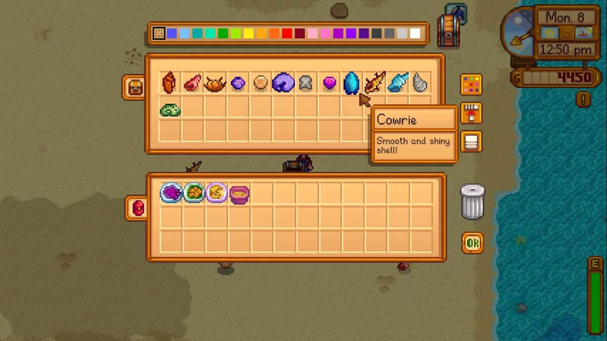 Stardew Valley — Новые ингредиенты на пляже