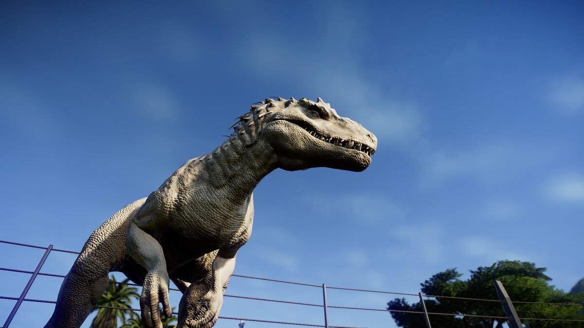 Jurassic World Evolution — Реалистичный индоминус рекс