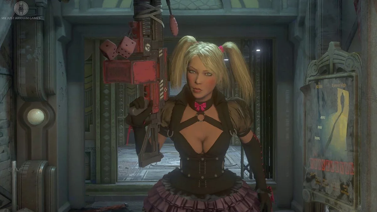 Batman: Arkham Knight Game of the Year Edition — Черный костюм Дивы из игры Overwatch