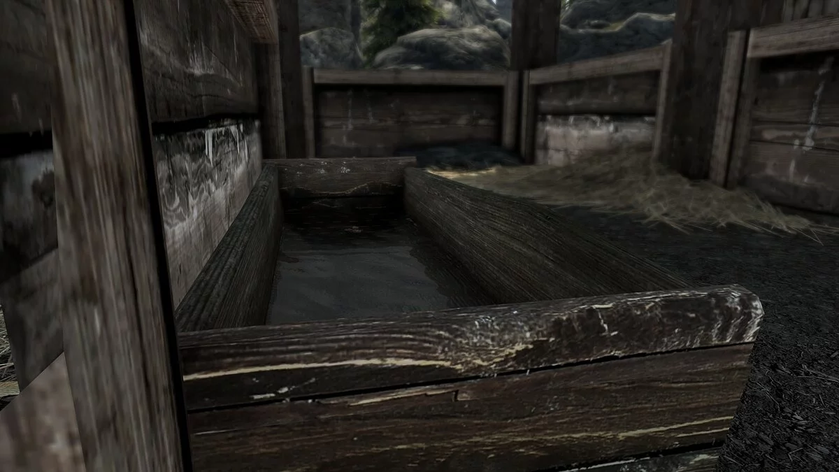 Elder Scrolls 5: Skyrim Special Edition — Улучшенная вода в поилках для лошадей