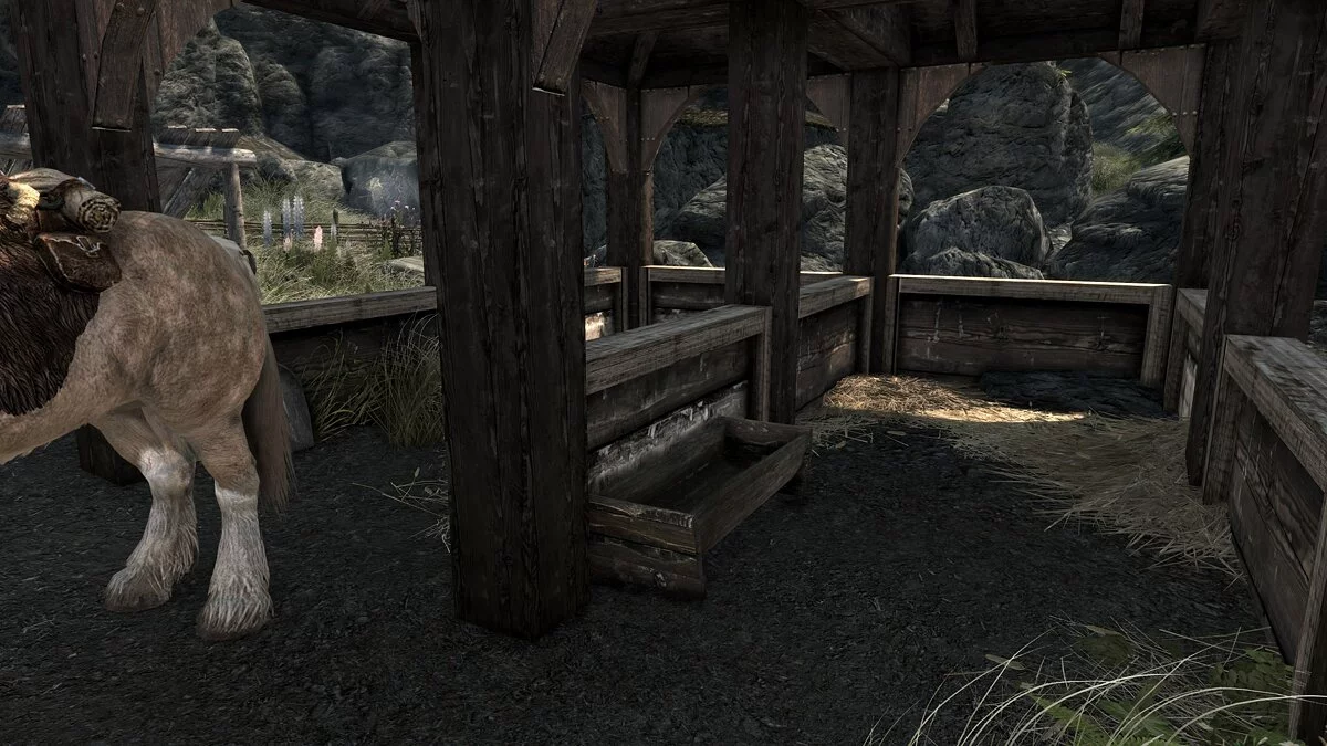 Elder Scrolls 5: Skyrim Special Edition — Улучшенная вода в поилках для лошадей